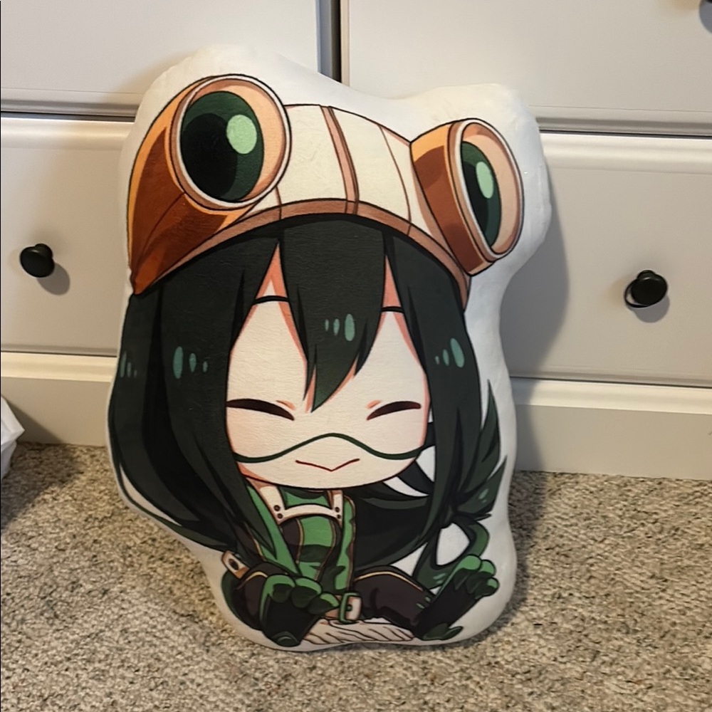 MHA Tsuyu Asui Pillow